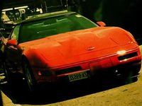 Usata Chevrolet Corvette 305 CV (224 kW) 1991 Rosso Cabrio