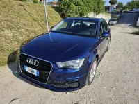 Usata Audi A3 Ambition 110 CV (80 kW) 2015 Bluazzurro Berlina