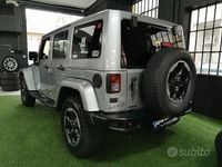 Usata Jeep Wrangler Unlimited 200 CV (147 kW) 2014 Grigio SUV
