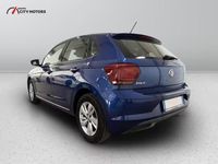 Usata VW Polo Comfortline 95 CV (69 kW) 2018 Blu Utilitaria