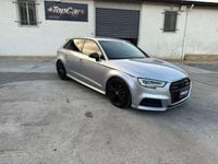 Usata Audi A3 S-Line 116 CV (85 kW) 2018 Argento Berlina
