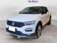 Usata VW T-Roc Style 116 CV (85 kW) 2019 Pure white nero SUV