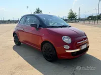 Usata Fiat 500 Lounge 69 CV (50 kW) 2008 Rosso Berlina