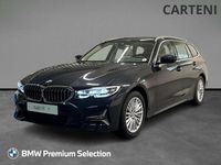 Usata BMW 320 Luxury Line 190 CV (139 kW) 2020 Black sapphire metallizzato Station wagon