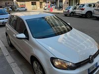 Usata VW Golf VI 110 CV (80 kW) 2010 Bianco Utilitaria
