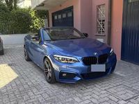 Usata BMW 220 M Sport 184 CV (135 kW) 2023 Blu Cabrio