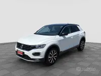 Usata VW T-Roc Style 116 CV (85 kW) 2019 Pure white con tetto nero SUV
