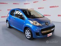 Usata Peugeot 107 Allure 68 CV (50 kW) 2010 Blu Utilitaria