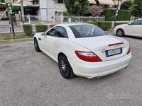 Usata Mercedes SLK250 204 CV (150 kW) 2012 Bianco Cabrio
