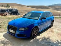 Usata Audi A4 S-Line 136 CV (100 kW) 2013 Blu Station wagon