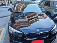Usata BMW 118 Advantage 150 CV (110 kW) 2017 Nero Utilitaria