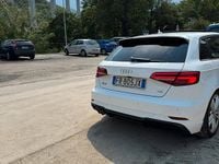 Usata Audi A3 S-Line 150 CV (110 kW) 2018 Bianco Berlina