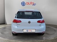 Usata VW Golf VII Trendline 90 CV (66 kW) 2016 Bianco Berlina