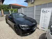 Usata BMW 218 M Sport 136 CV (100 kW) 2021 Nero Cabrio