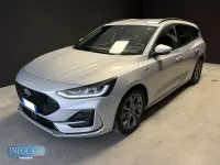 Usata Ford Focus ST-Line 155 CV (114 kW) 2023 Argento metallizzato Station wagon