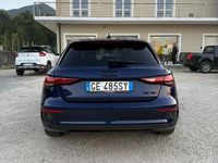 Usata Audi A3 150 CV (110 kW) 2021 Blu Berlina
