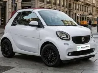 Usata Smart ForTwo Cabrio Passion 90 CV (66 kW) 2019 Bianco bianco Cabrio