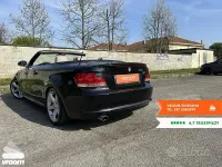 Usata BMW 120 Cabriolet Efficient Dynamics 177 CV (130 kW) 2009 Nero Cabrio