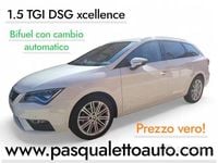 Usata Seat Leon ST XCELLENCE 130 CV (95 kW) 2020 Bianco Station wagon