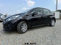 Usata Peugeot 208 Active 75 CV (55 kW) 2018 Nero Utilitaria