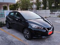 Usata Nissan Micra Acenta 90 CV (66 kW) 2017 Nero Utilitaria