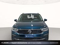 Usata VW Tiguan Life 150 CV (110 kW) 2021 Night shade blue SUV