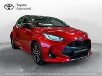 Usata Toyota Yaris Hybrid Style 116 CV (85 kW) 2022 Rosso Berlina