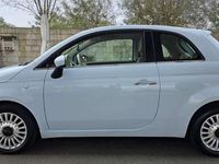 Usata Fiat 500 Lounge 69 CV (50 kW) 2009 Celeste Cabrio