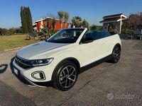 Usata VW T-Roc Cabriolet Style 115 CV (84 kW) 2024 Bianco Cabrio