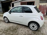 Usata Fiat 500 75 CV (55 kW) 2009 Bianco Cabrio