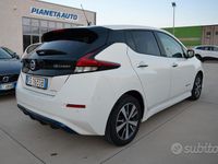 Usata Nissan Leaf N-Connecta 39 kW (54 CV) 2018 Bianco Utilitaria