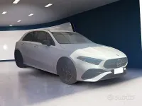 Usata Mercedes A180 AMG line 136 CV (100 kW) 2023 Bianco Berlina