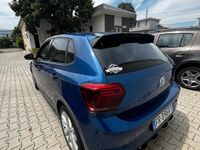 Usata VW Polo Highline 95 CV (69 kW) 2018 Blu Utilitaria