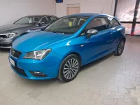 Usata Seat Ibiza CONNECT 75 CV (55 kW) 2016 Blu Coupé