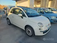 Usata Fiat 500 Lounge 69 CV (50 kW) 2010 Bianco Utilitaria