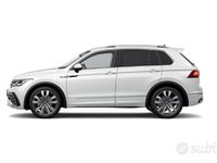 Usata VW Tiguan R-line 150 CV (110 kW) 2022 Bianco SUV