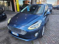 Usata Ford Fiesta Titanium 75 CV (55 kW) 2019 Blu/azzurro Utilitaria