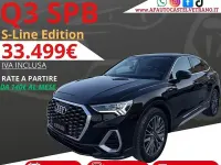 Usata Audi Q3 S-Line 150 CV (110 kW) 2021 Nero SUV