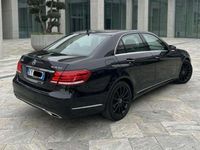 Usata Mercedes E250 Executive 204 CV (150 kW) 2015 Nero Berlina