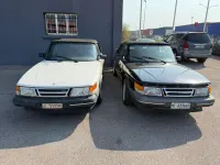 Usata Saab 900 Cabriolet 174 CV (127 kW) 1987 Bianco Cabrio
