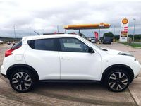 Usata Nissan Juke N-TEC 110 CV (80 kW) 2013 Bianco SUV