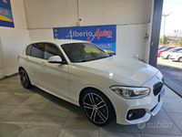 Usata BMW 116 M Sport 116 CV (85 kW) 2019 Bianco Utilitaria