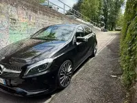 Usata Mercedes A180 Premium 109 CV (80 kW) 2018 Nero Berlina