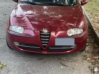 Usata Alfa Romeo 147 105 CV (77 kW) 2002 Rosso Utilitaria
