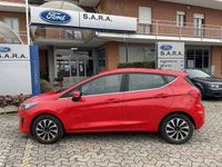 Begagnad Ford Fiesta Titanium 125 HK (91 kW) 2022 Röd Halvkombi