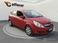 Usata Opel Corsa Enjoy 60 CV (44 kW) 2009 Rosso Utilitaria