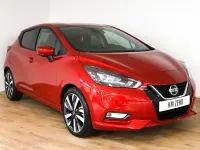Usata Nissan Micra Tekna 92 CV (67 kW) 2023 Rosso Utilitaria