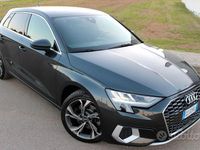 Usata Audi A3 Advanced 116 CV (85 kW) 2021 Grigio Berlina