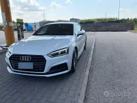 Usata Audi A5 190 CV (139 kW) 2017 Bianco Coupé