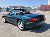 Usata Mazda MX5 140 CV (102 kW) 1998 Verde Cabrio